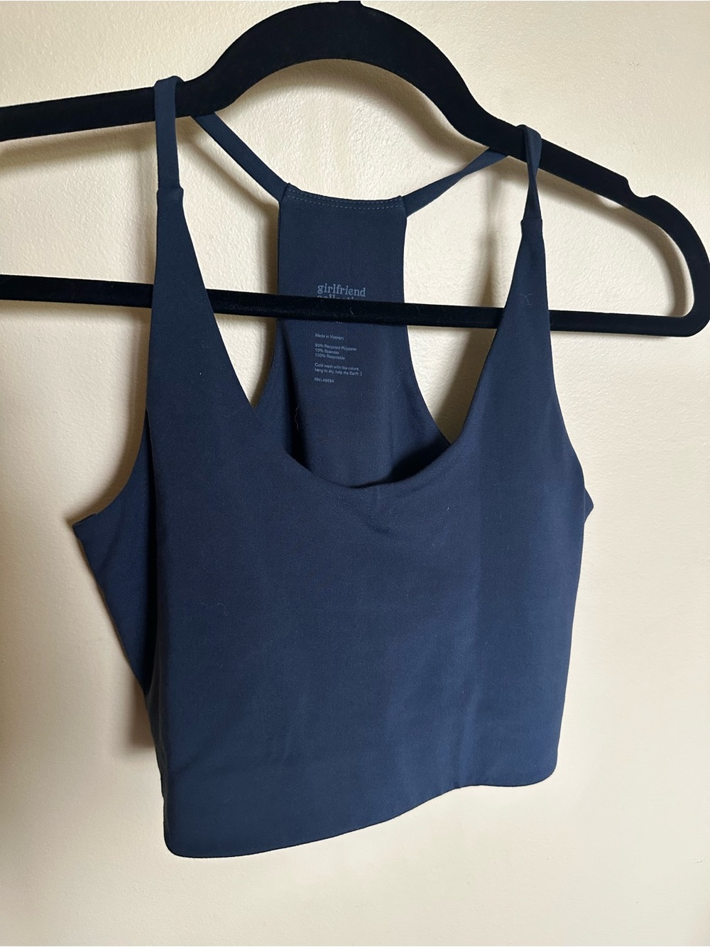 Girlfriend Collective Cleo Racerback Longline Bra